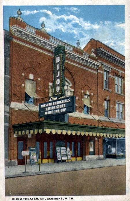 Jewel Theatre (Bijou Theatre) - 1921 Image From Paul Petoskey (newer photo)